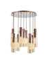 Brooks Slim Round Pendant 9 Light